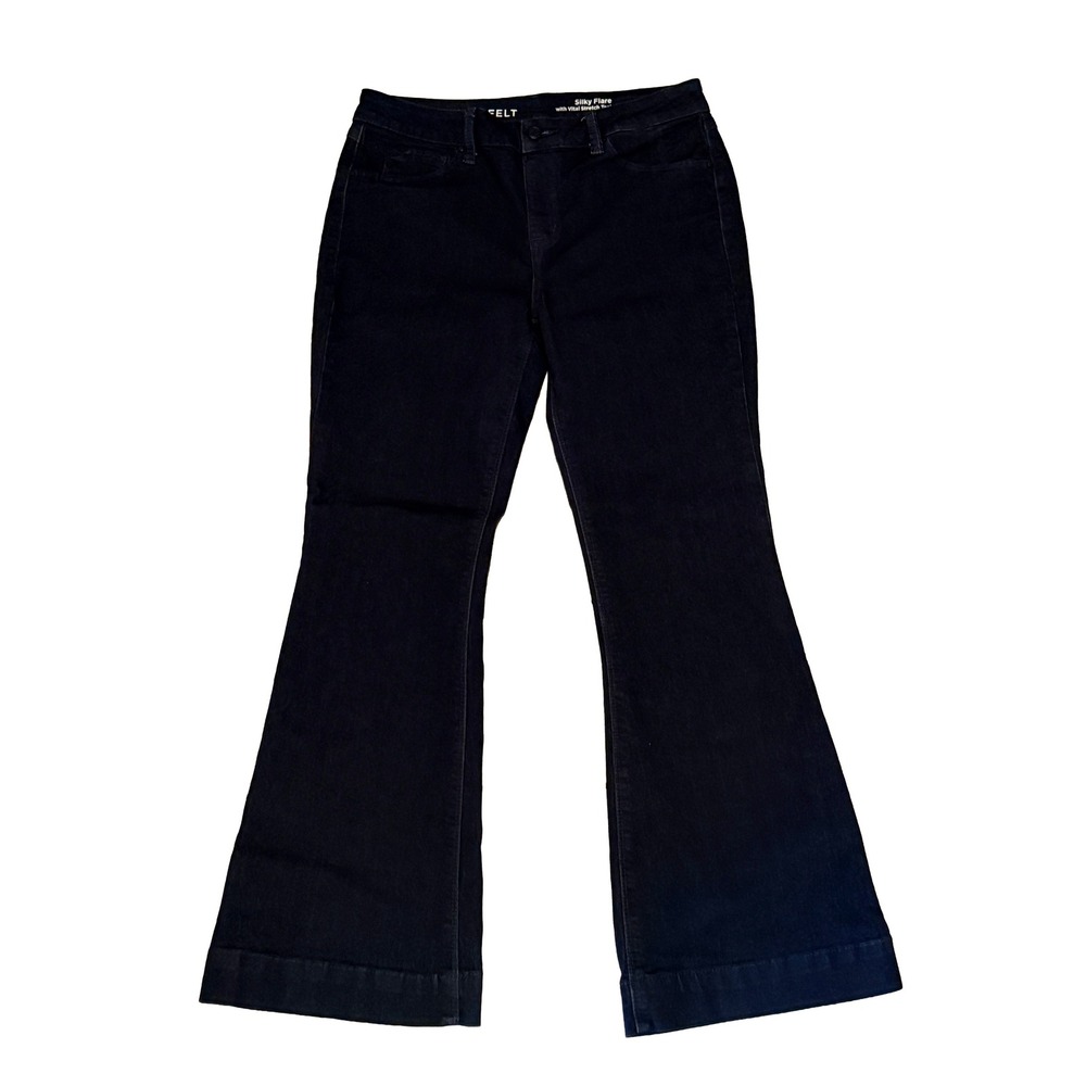 Laurie Felt Silky Flare Jeans Womens MP Blue Vital Stretch Technology Denim
